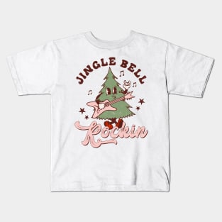 Jingle Bell Rockin Merry Christmas Kids T-Shirt